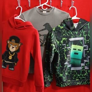 Three Boy's 8-10 Sweatshirts